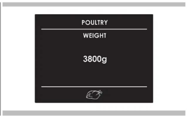 POULTRY WEIGHT 3800g