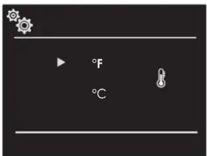 F °C