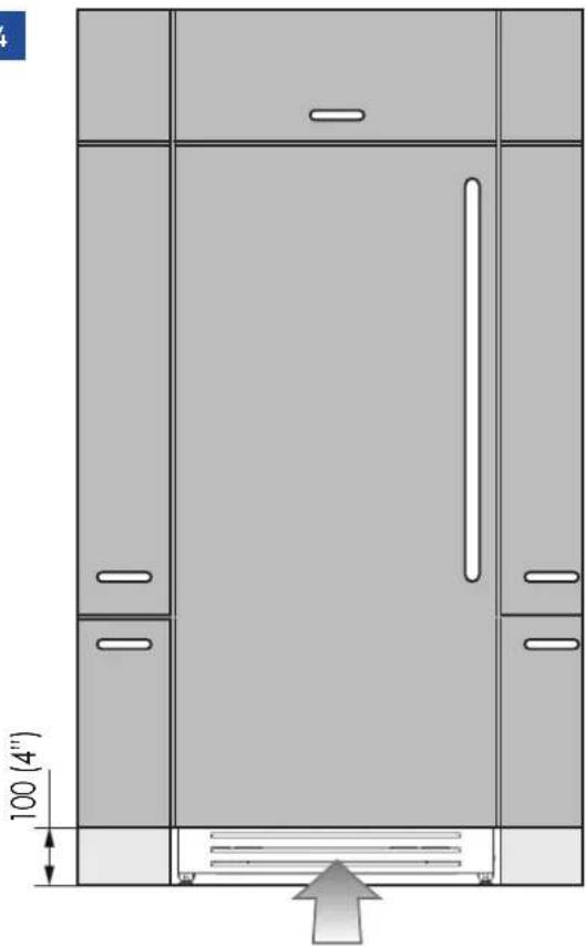 Fulgor Milano F7IRC36O1-R - MODELS ENCASTRABLES ET ENCASTRABLES AVEC PORTE INOX: - 4
