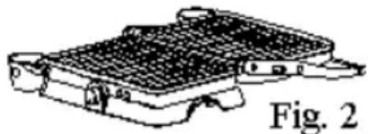 G3 Ferrari Lavica Inox G10185 - GEBRAUCH ALS OFFENER GRILL - 1