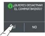 Fulgor Milano F7IBW24O1-L - Apagado de los compartimentosfrigorífico y de alimentos frescos. - 3