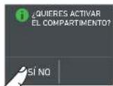Fulgor Milano F7IBW24O1-L - Reactivar los compartimentos. - 3