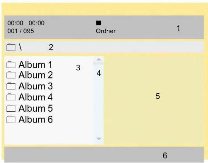 DUAL DVD-P 701 twin - Wie Sie das Gerät über den Dateimanager bedienen - 1