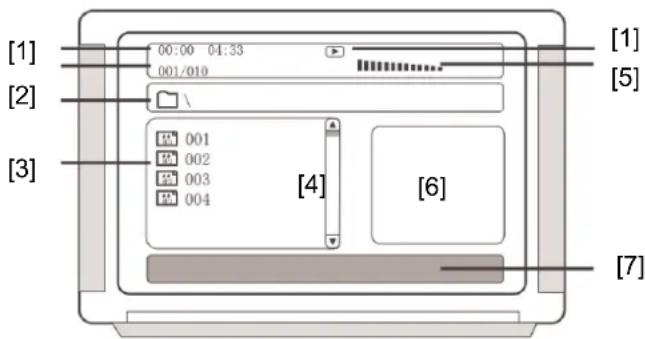 DUAL DVD-MS 110 HDMI - Wie Sie das Gerät über den Dateimanager bedienen - 1