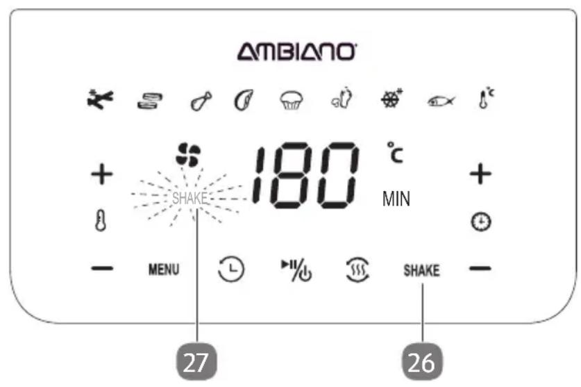 Ambiano GT-AF-10 - SHAKE-Funktion - 2