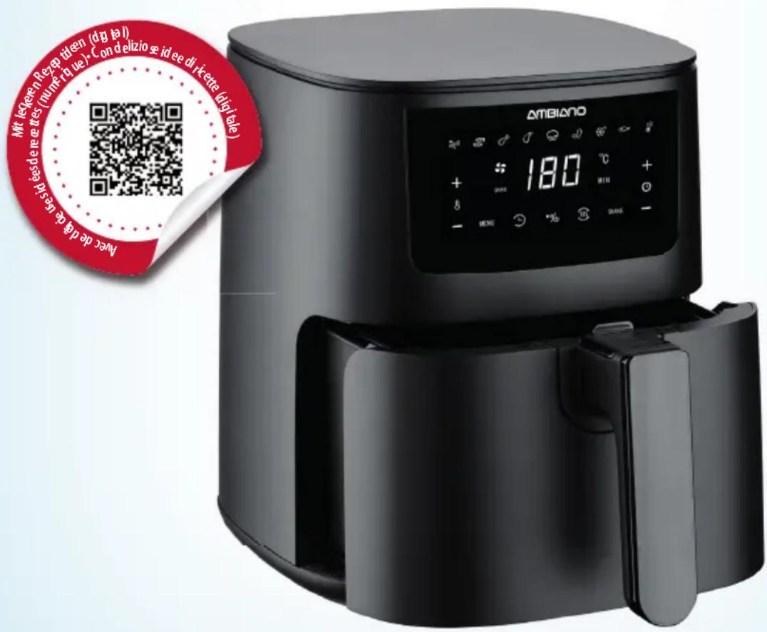 Ambiano GT-AF-10 - Friggitrice ad aria calda - 1