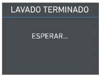 LAVADO TERMINADO ESPERAR...