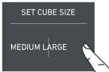 SET CUBE SIZE MEDIUM LARGE