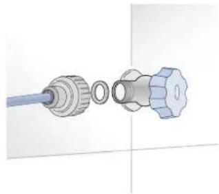 Fulgor Milano F7IBM36O2-L - Connection to the water system - 1