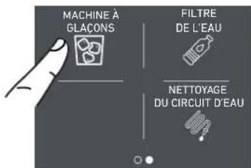 MACHINE À GLAÇONS FILTRE DE L'EAU NETTOYAGE DU CIRCUIT D'EAU