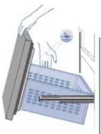 Fulgor Milano F7IBM36O2-L - Bac de Réfrigérateur - 2