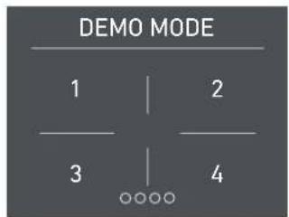 DEMO MODE 1 | 2 3 | 4