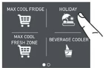 MAX COOL FRIDGE HOLIDAY MAX COOL FRESH ZONE BEVERAGE COOLER