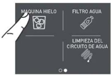 MAQUINA HIELO FILTRO AGUA LIMPIEZA DEL CIRCUITO DE AGUA