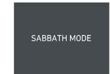 SABBATH MODE