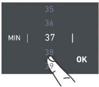 MIN | 35 36 37 38 39 OK