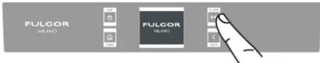 Fulgor Milano F7IBW24O2-R - Messages et alarmes. - 1