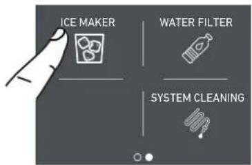 ICE MAKER WATER FILTER SYSTEM CLEANING
