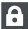 Fulgor Milano F7PBM36S2-L - Padlock icon. - 2