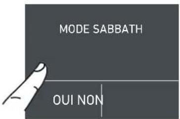 MODE SABBATH OUI NON