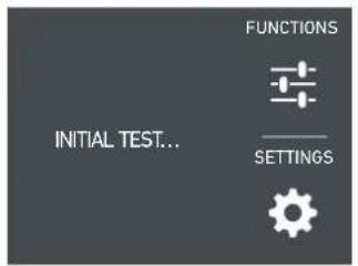 FUNCTIONS INITIAL TEST... SETTINGS