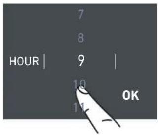 7 8 HOUR | 9 | 10 11 OK