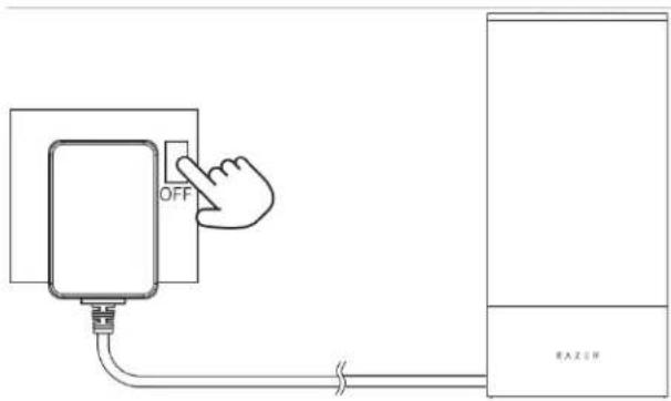RAZER Aether Lamp - FONCTIONS DU BOUTON MULTIFONCTION - 3