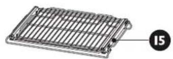 Fulgor Milano F1SP30S3 - Remplazar la rejilla extensible: - 1