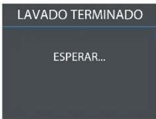 LAVADO TERMINADO ESPERAR...