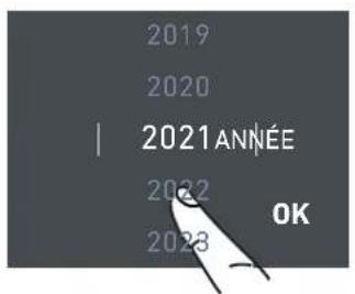2019 2020 | 2021 ANNÉE 2022 2023 OK