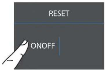RESET ONOFF