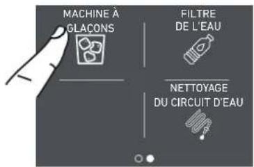 MACHINE À GLAÇONS FILTRE DE L'EAU NETTOYAGE DU CIRCUIT D'EAU