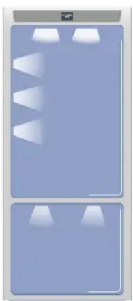 Fulgor Milano F7IBM36O2-R - Éclairage - 1