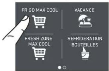 FRIGO MAX COOL VACANCE FRESH ZONE MAX COOL RÉFRIGÉRATION BOUTEILLES