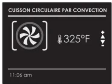 CUISSON CIRCULAIRE PAR CONVECTION 325°F 11:06 am