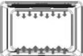 Fulgor Milano F7DP30S1 - Keypad - 6