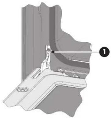 Fulgor Milano F7DP30S1 - Pour remettre la porte - 1
