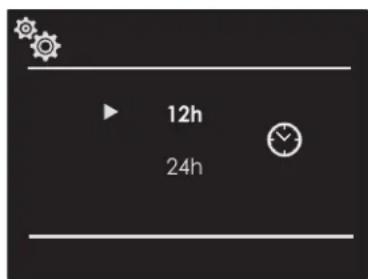 12h 24h