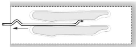 Fulgor Milano F7DP30S1 - To remove oven rack from the oven: - 1