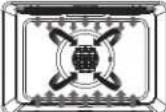 Fulgor Milano F7DP30S1 - Keypad - 14