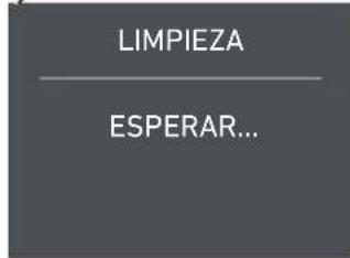 LIMPIEZA ESPERAR...