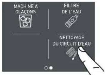 Fulgor Milano F7IFC24O1-L - 6) Nettoyage manuel, Filtre de l'eau - 2