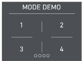 Fulgor Milano F7IFC24O1-L - 7) Mode Démo - 3