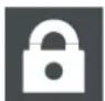 Fulgor Milano F7IBW24O2-L - Icône Cadenas. - 2