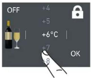 Fulgor Milano F7IBW24O2-L - Wine Cellar temperatures - 4