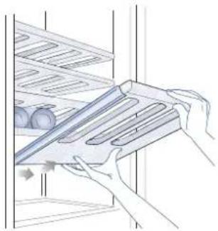 Fulgor Milano F7IBW24O2-L - Anaqueles para vinos - 1