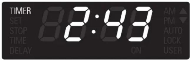 Fulgor Milano F6PDP30S1 - To Set the Timer - 2