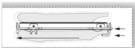 Fulgor Milano F6PDP30S1 - To replace an extendable rack: - 3