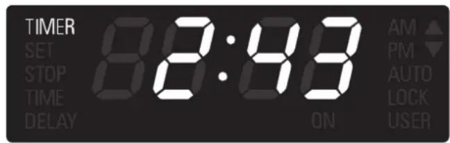Fulgor Milano F6PDP30S1 - Para configurar el temporizador (timer) - 1