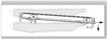 Fulgor Milano F6PDP30S1 - To replace an extendable rack: - 2